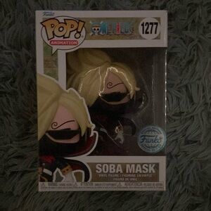 Soba mask Vinsmoke sanji wano and whole cake number 1277